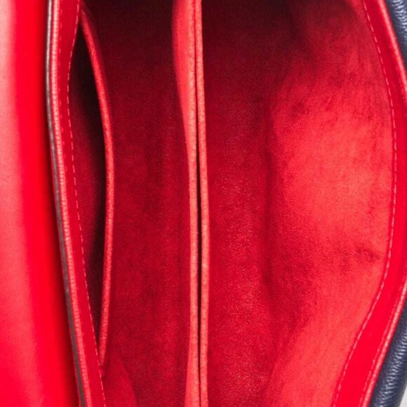 Louis Vuitton Rubis/Blue Monogram Leather Very Chain Bag - Picture 7 of 11